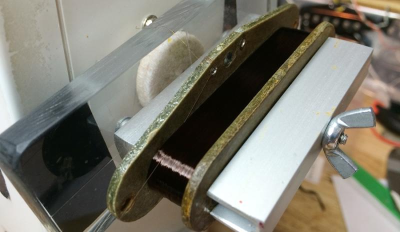 1968 Telecaster Bass pickup during Restoration