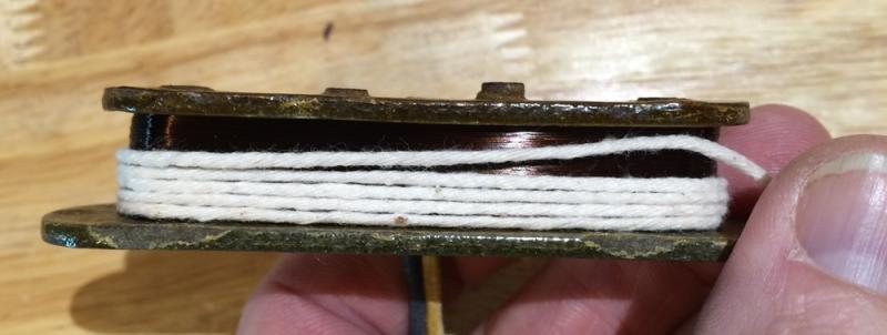 1968 Telecaster Bass pickup during Restoration