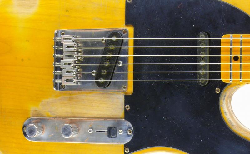 Vaughn's Velvet Telecaster pickups no more ice-pick!