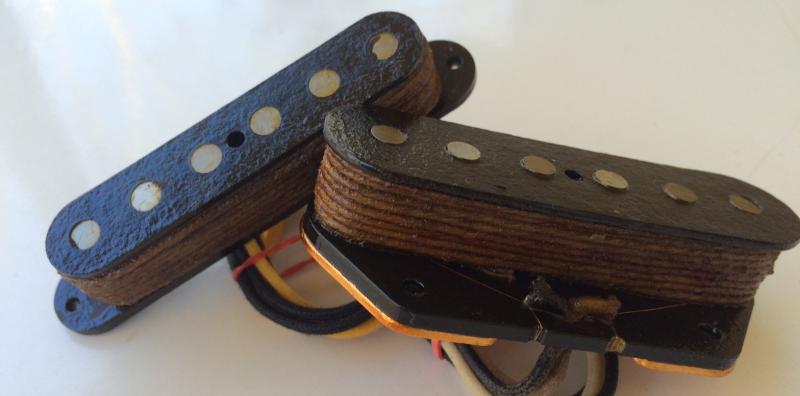 Vaughn's Velvet Telecaster pickups no more ice-pick!